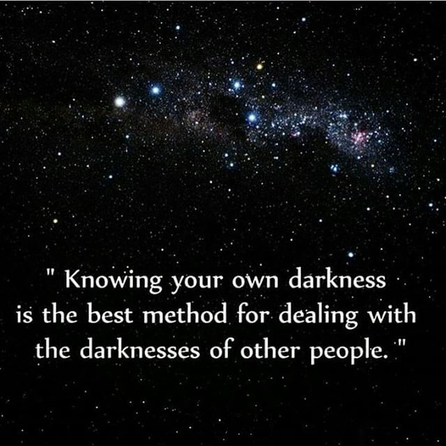 Deal With Your Darkness Before Doing It For Others